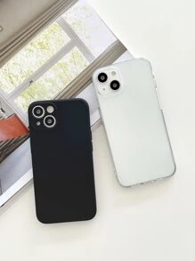 Phone Case With Precision Hole, Dual Color, 2pcs/set, Compatible With Iphone - Multicolor - View 2