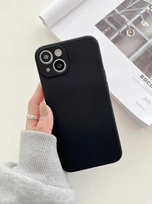 Phone Case With Precision Hole, Dual Color, 2pcs/set, Compatible With Iphone - Multicolor - View 3
