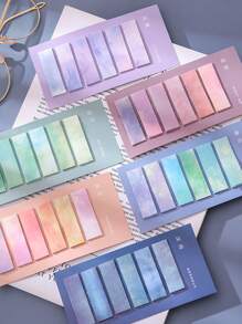 1入組漸變色隨機便簽 - 彩色 - 查看 1