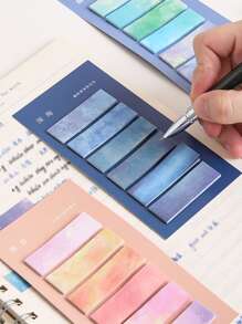 1入組漸變色隨機便簽 - 彩色 - 查看 2