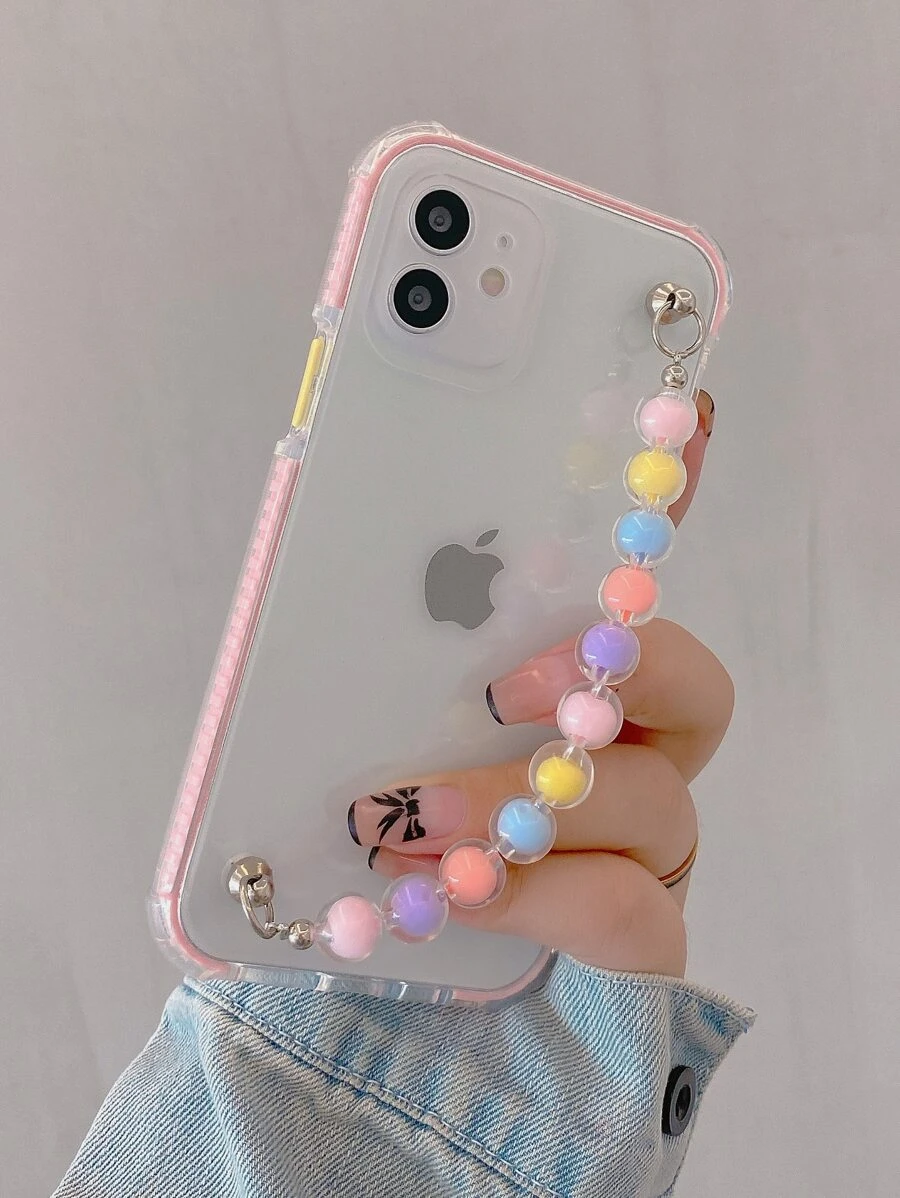 Hộp đựng điện thoại trong suốt có dây đeo tay - Trong sáng - Xem 1