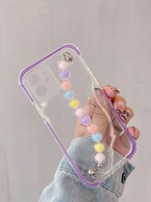 Hand Strap Clear Phone Case