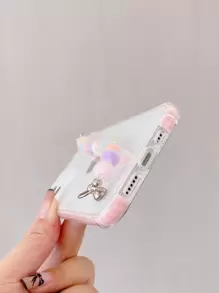 Hộp đựng điện thoại trong suốt có dây đeo tay - Trong sáng - Xem 3