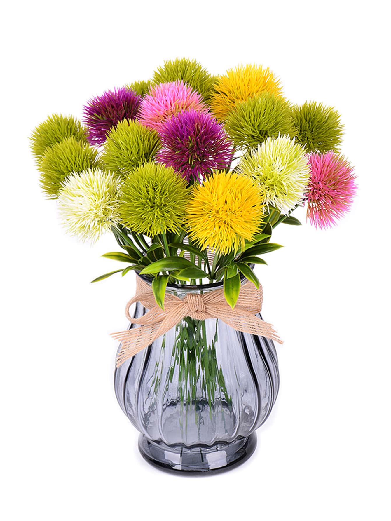 5入組混色人造蒲公英 - 彩色 - 查看 1