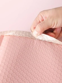 5入組商務商品禮品信封珠寶包裝袋防擠壓防水粉色氣泡包裝袋 - 粉色 - 查看 4