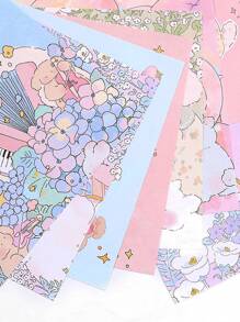 72入組混合圖案日本折紙 - 彩色 - 查看 6