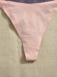7pack No Show Thong - Multicolor - View 5