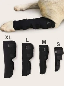 1pc Pet Anti-licking Recovery Strap - Black - View 4