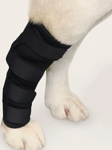 1pc Pet Anti-licking Recovery Strap - Black - View 5