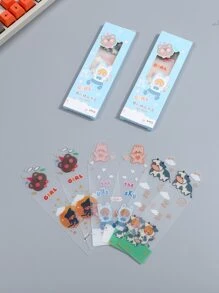 1box Cartoon Graphic Random Bookmark - Multicolor - View 5