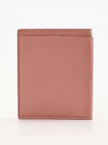 Letter Graphic Card Holder - Dusty Pink - View 2