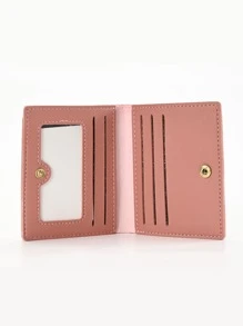 Letter Graphic Card Holder - Dusty Pink - View 5