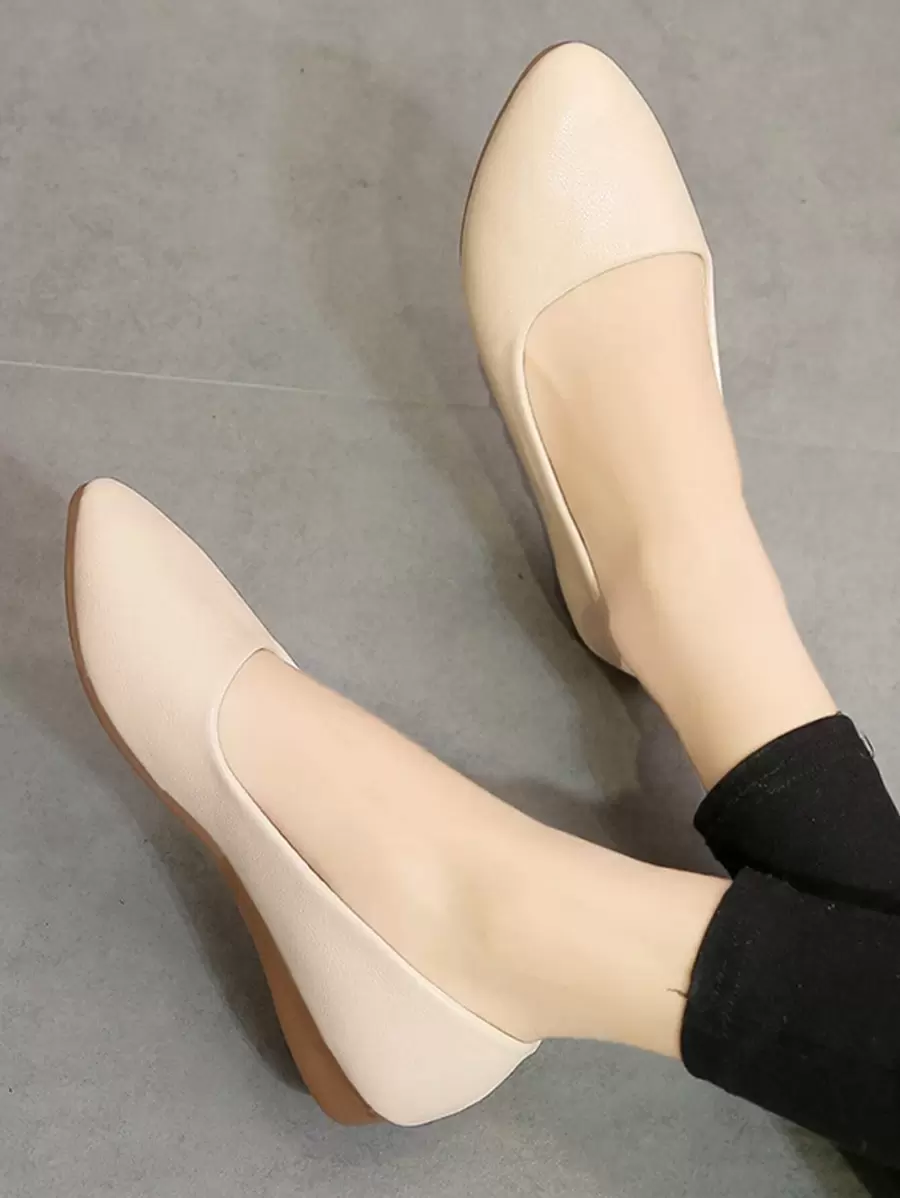 Point Toe Ballet Flats