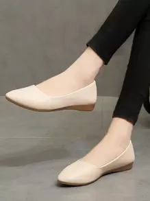 Point Toe Ballet Flats