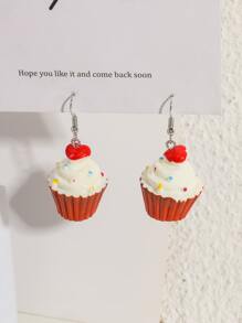 Pendientes largos pastel