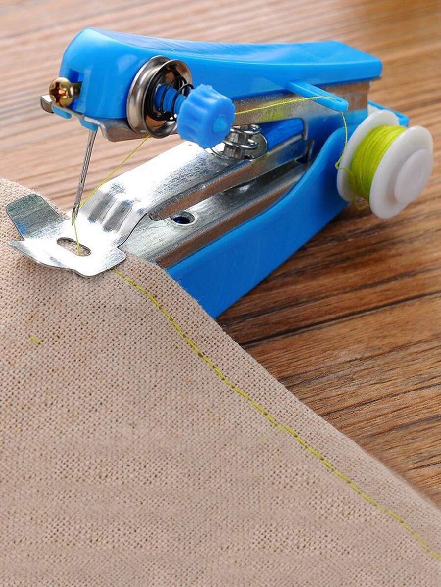 1 Stück Mini Nähmaschine - Blau - Übersicht 1
