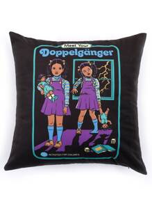 Stevenrhodes Gối trang trí Vỏ gối - màu đen - Xem 2