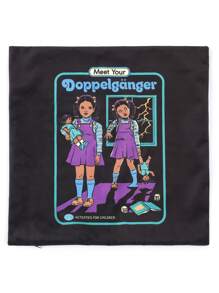 Stevenrhodes Gối trang trí Vỏ gối - màu đen - Xem 5