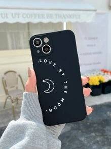 2pcs Sun & Moon Phone Case - Multicolor - View 5
