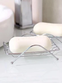 1 件不锈钢肥皂盒架，带 1 件泰迪熊壁挂式浴室架，随机发送家居浴室装饰夏季