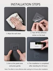 1pc Multifunction Random Ashtray, Wall Mounted Ashtray For Household - Multicolor - View 6