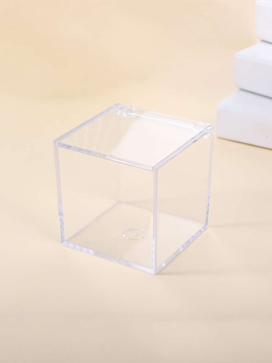 1入組透明首飾收納盒 - 無色 - 查看 1