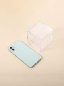 1入組透明首飾收納盒 - 無色 - 查看 3