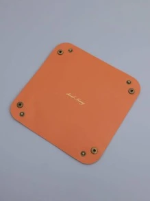 1pc Letter Graphic Jewelry Tray - Orange - View 4