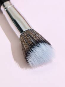 1支黑色腮红刷，简约时尚，适合日常使用，可作粉底刷、遮瑕刷、腮红刷、修容刷、古铜粉刷、散粉刷等，赠品 - 黑色 - 查看 5