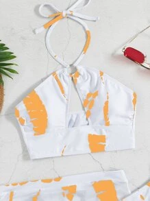 Bikini in Allover với váy đi biển - Nhiều màu - Xem 3