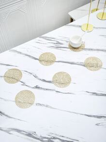 6pcs Hollow Insulation Pad - Gold - View 3