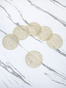 6pcs Hollow Insulation Pad - Gold - View 4