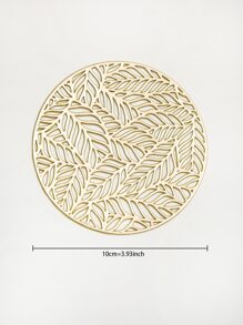 6pcs Hollow Insulation Pad - Gold - View 5