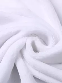 Letter Graphic Blanket - Multicolor - View 5