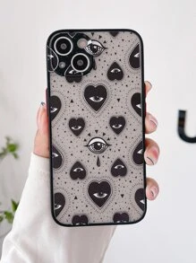 Eye Pattern Phone Case - Multicolor - View 1