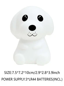 Iluminación perro en forma de - Blanco - Ver 4