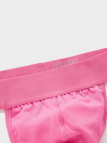 Jockstrap uni per uomo, biancheria intima sexy - Fucsia - Visualizzare 3