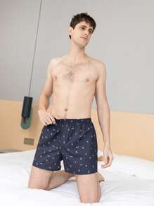 男士字母和卡通圖案 - 彩色 - 查看 4