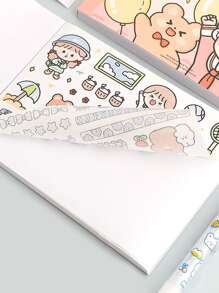 50pcs Cartoon Graphic Random Sticker - Multicolor - View 2