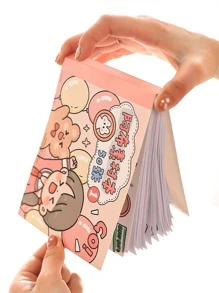 50pcs Cartoon Graphic Random Sticker - Multicolor - View 3