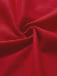 INAWLY Camiseta panda con con estampado de corazón - Burdeos - Ver 5