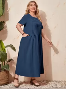 EMERY ROSE Vestido con fruncido