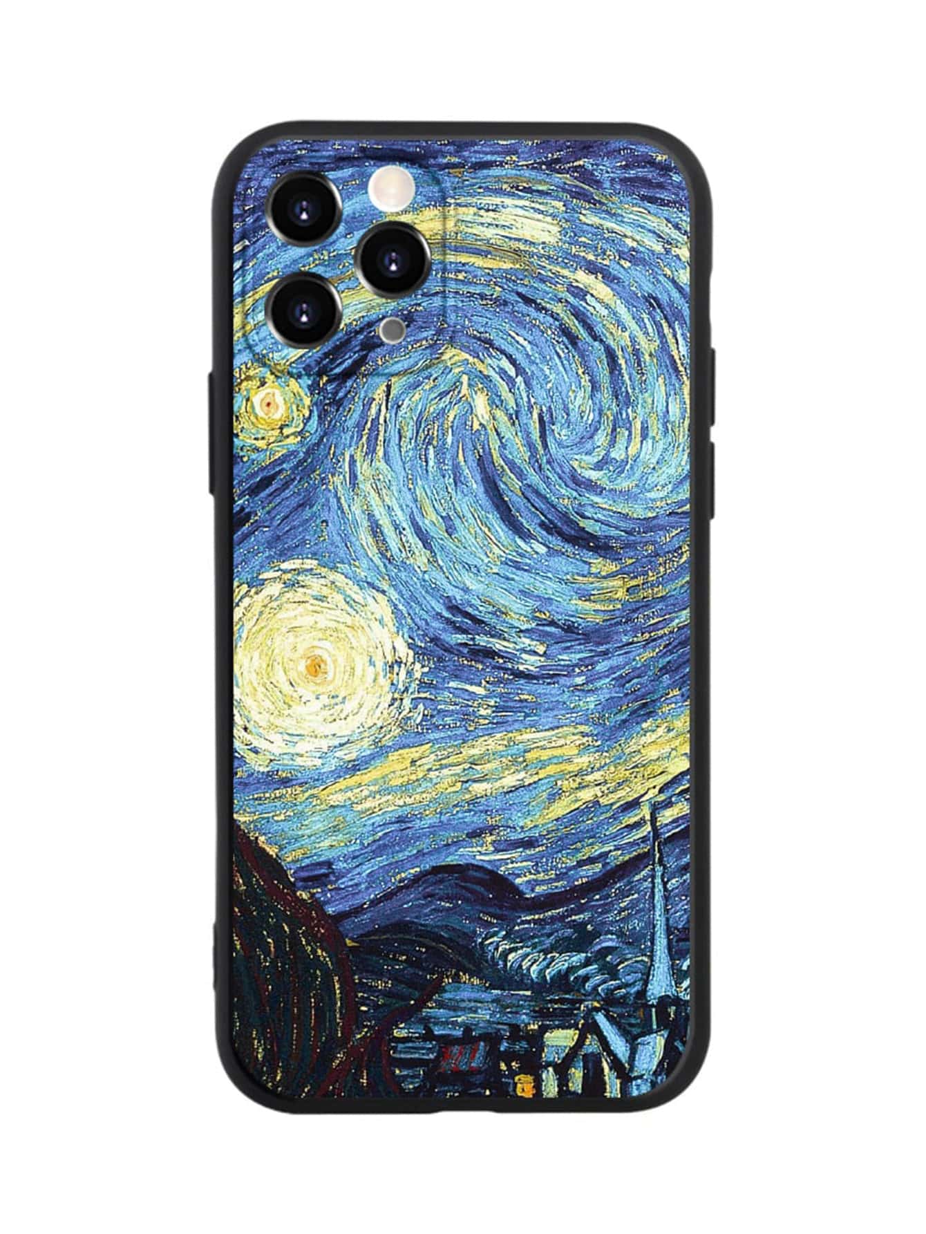 Ốp lưng bầu trời đầy sao Van Gogh Tương thích với iPhone Tương thích với iPhone 11,IPhone 13,IPhone 14 Pro Max - Nhiều màu - Xem 1