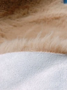 Bear Shaped Fluffy Rug