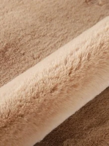 Bear Shaped Fluffy Rug