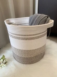 1入組編織洗衣籃 - 彩色 - 查看 1