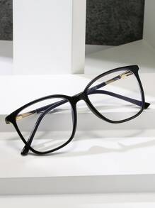 Unisex Square Plastic Computer/Gaming/TV/Phone Glasses, Reduce Eye Fatigue, Light Glasses, Fashion Optical Frames