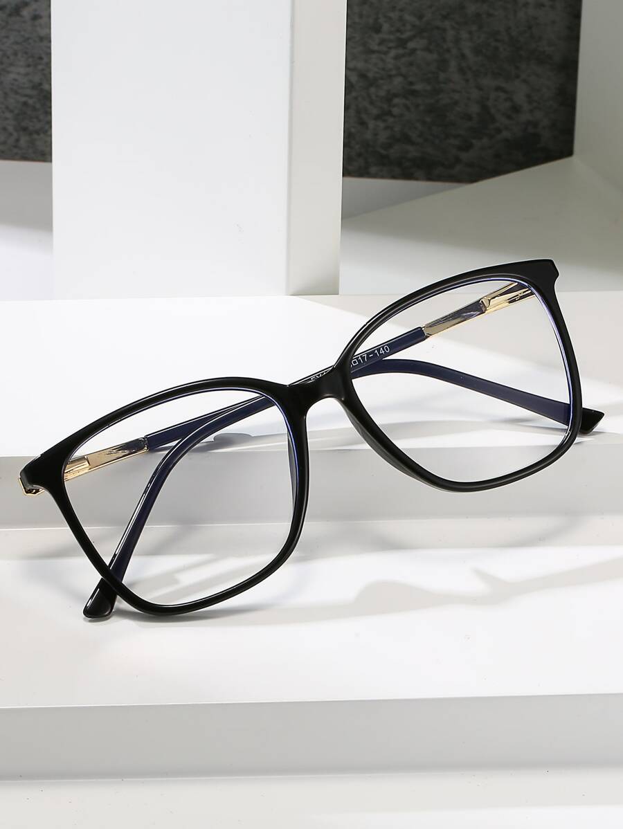 Unisex Square Plastic Computer/Gaming/TV/Phone Glasses, Reduce Eye Fatigue, Light Glasses, Fashion Optical Frames