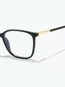 Unisex Square Plastic Computer/Gaming/TV/Phone Glasses, Reduce Eye Fatigue, Light Glasses, Fashion Optical Frames