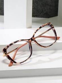 猫眼女士时尚设计眼镜 - 彩色 - 查看 1